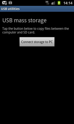 samsung sII usb utilities